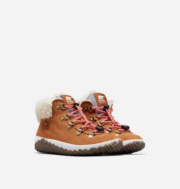 Kids Booties Brown - Sorel Youth Out N About™ Conquest - 748156-EQL